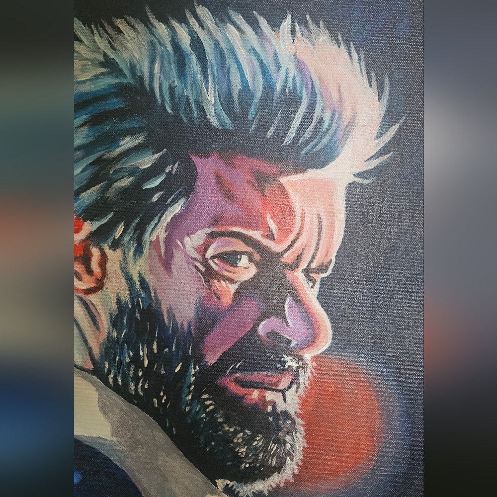 Old Man Logan Painting